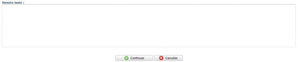 Versión texto Mailrelay