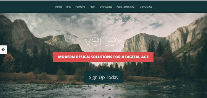 Mejores Plantillas WordPress - Vertex